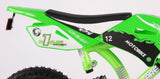 Volare Motor Kinderfiets - Jongens - 12 inch - Groen - 95% afgemonteerd
