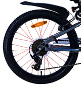 Volare rocky kinderfiets - 20 inch - 7 speed - blauw