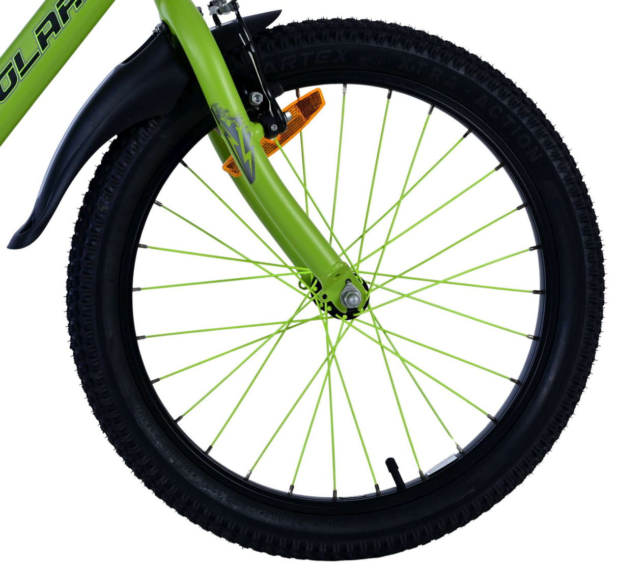 Volare rocky kinderfiets - jongens - 20 inch - groen