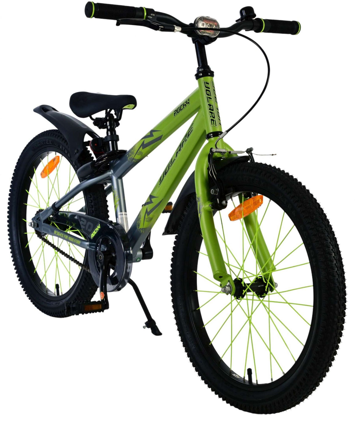 Volare rocky kinderfiets - jongens - 20 inch - groen