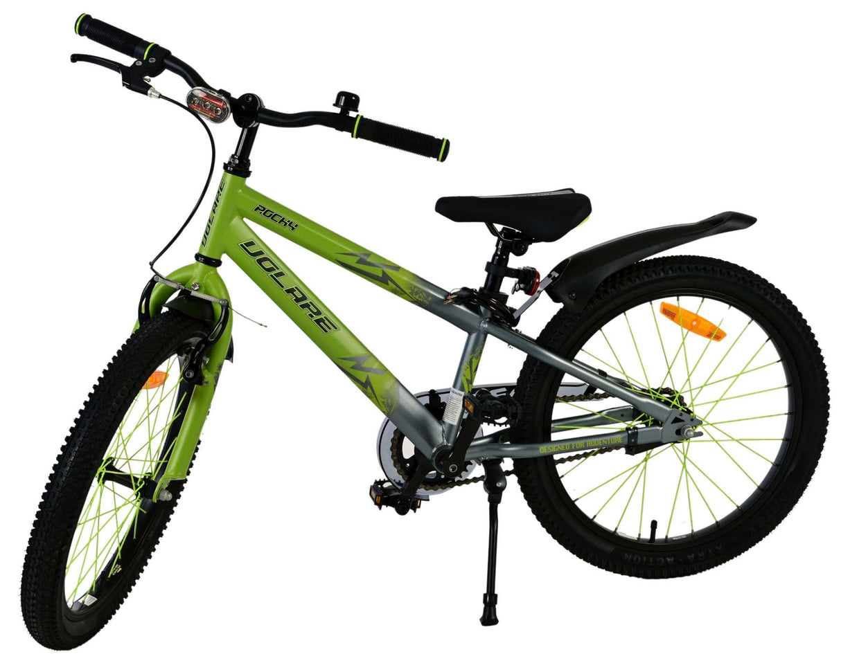 Volare rocky kinderfiets - jongens - 20 inch - groen