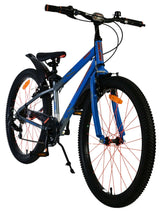 Volare rocky kinderfiets - 24 inch - blauw - 7 versnellingen