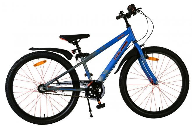 Volare rocky kinderfiets - 24 inch - blauw - shimano nexus 3 versnellingen