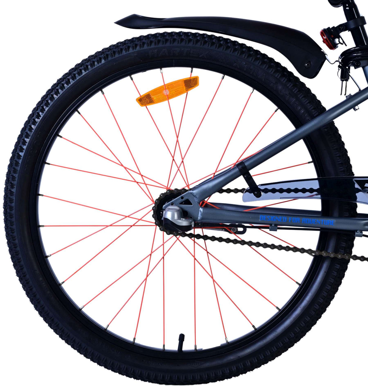 Volare rocky kinderfiets - 24 inch - blauw - shimano nexus 3 versnellingen