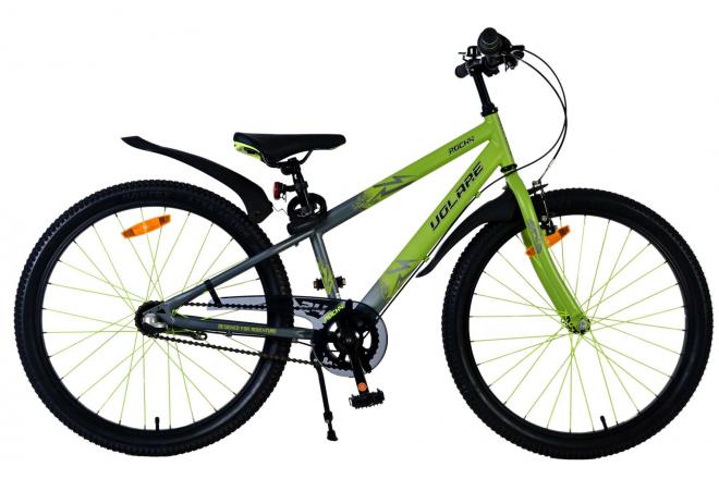 Volare rocky kinderfiets - 24 inch - groen - shimano nexus 3 versnellingen