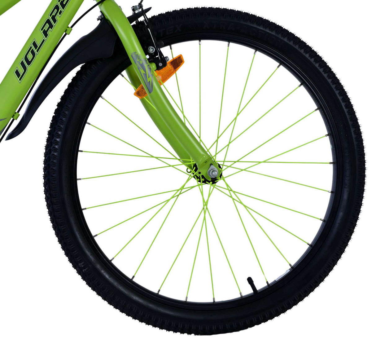Volare rocky kinderfiets - 24 inch - groen - shimano nexus 3 versnellingen