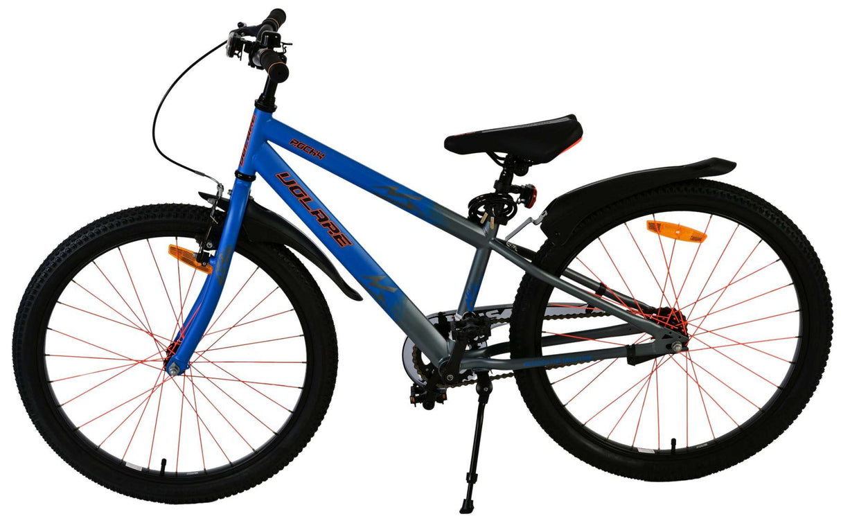 Volare rocky kinderfiets - jongens - 24 inch - blauw