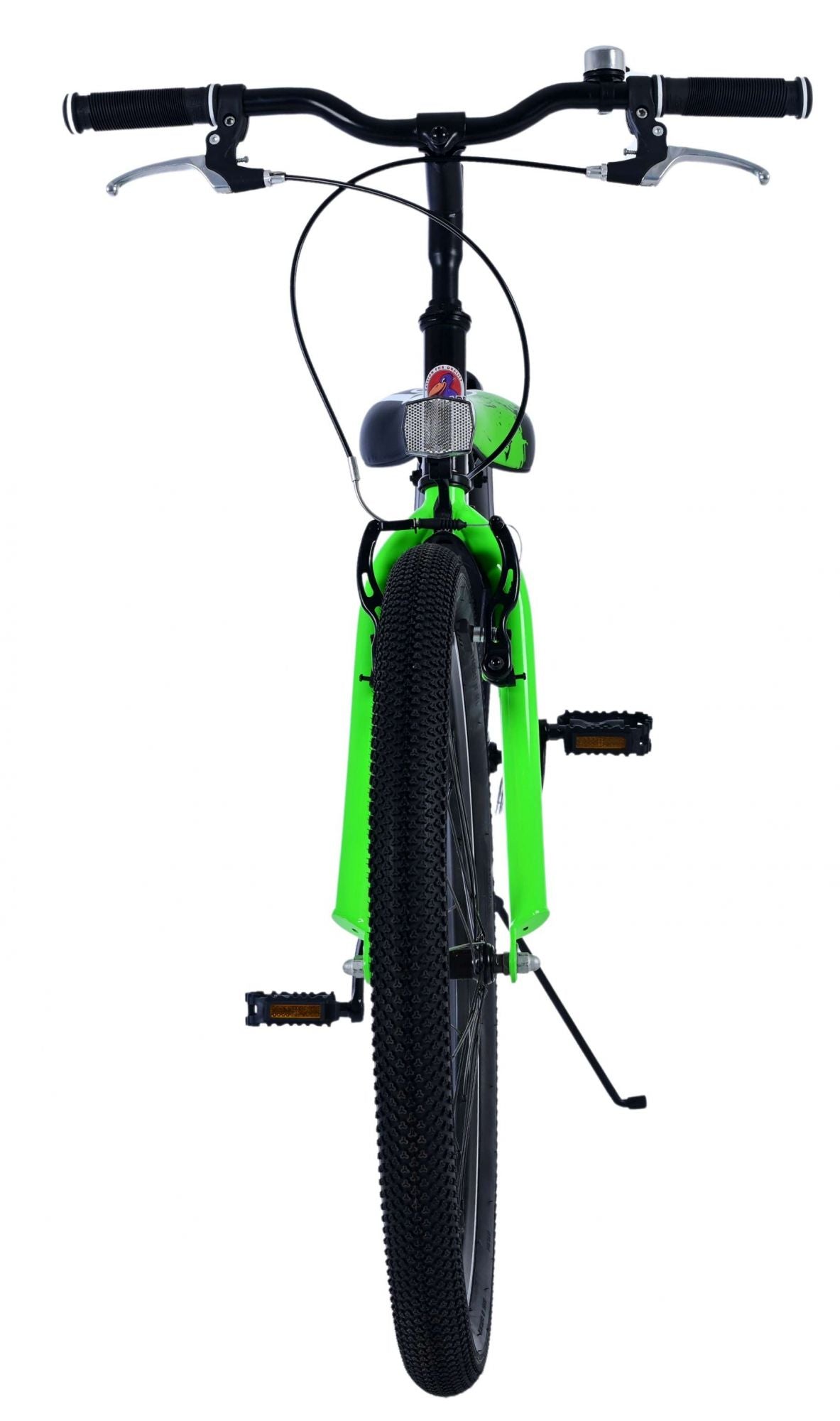 Volare sportivo kinderfiets - jongens - 24 inch - zwart groen - twee handremmen