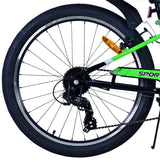 Volare sportivo kinderfiets - jongens - 24 inch - 7 speed - zwart groen