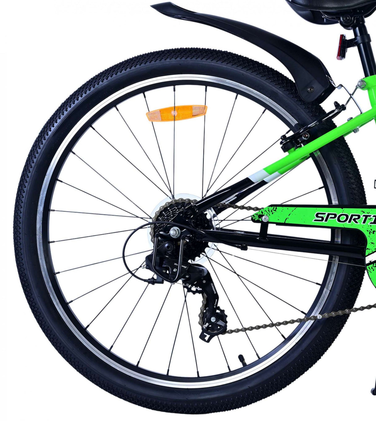 Volare sportivo kinderfiets – jongens – 26 inch – groen – 7 versnellingen