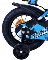 Volare sportivo kinderfiets - jongens - 12 inch - blauw zwart
