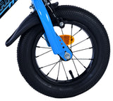 Volare sportivo kinderfiets - jongens - 12 inch - blauw zwart - twee handremmen