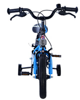 Volare sportivo kinderfiets - jongens - 12 inch - blauw zwart - twee handremmen