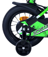 Volare sportivo kinderfiets - jongens - 12 inch - groen zwart
