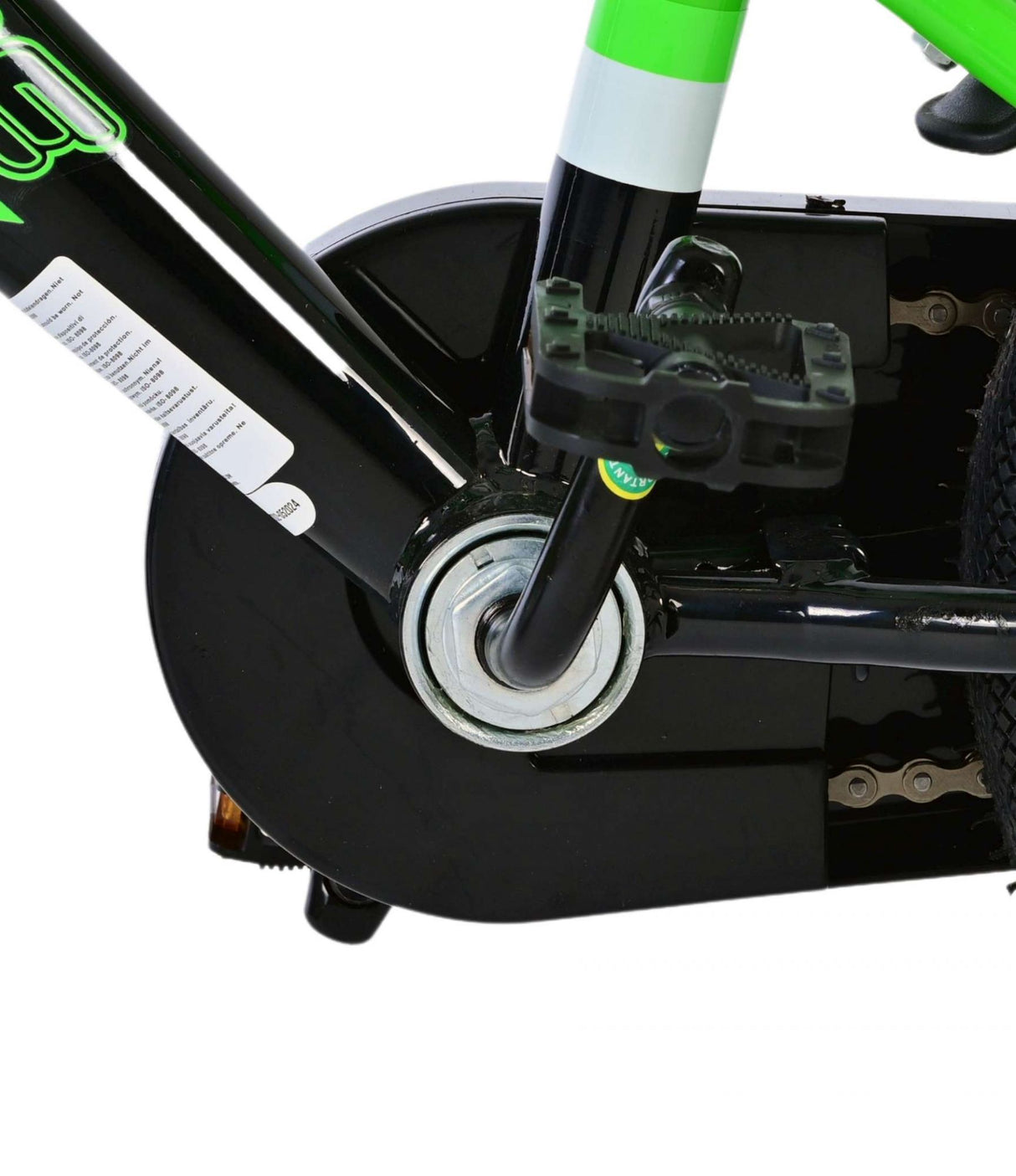 Volare sportivo kinderfiets - jongens - 12 inch - groen zwart