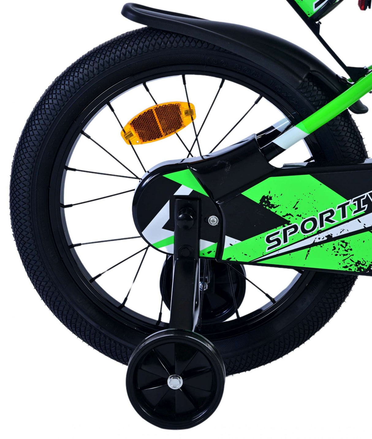 Volare sportivo kinderfiets - jongens - 16 inch - groen zwart