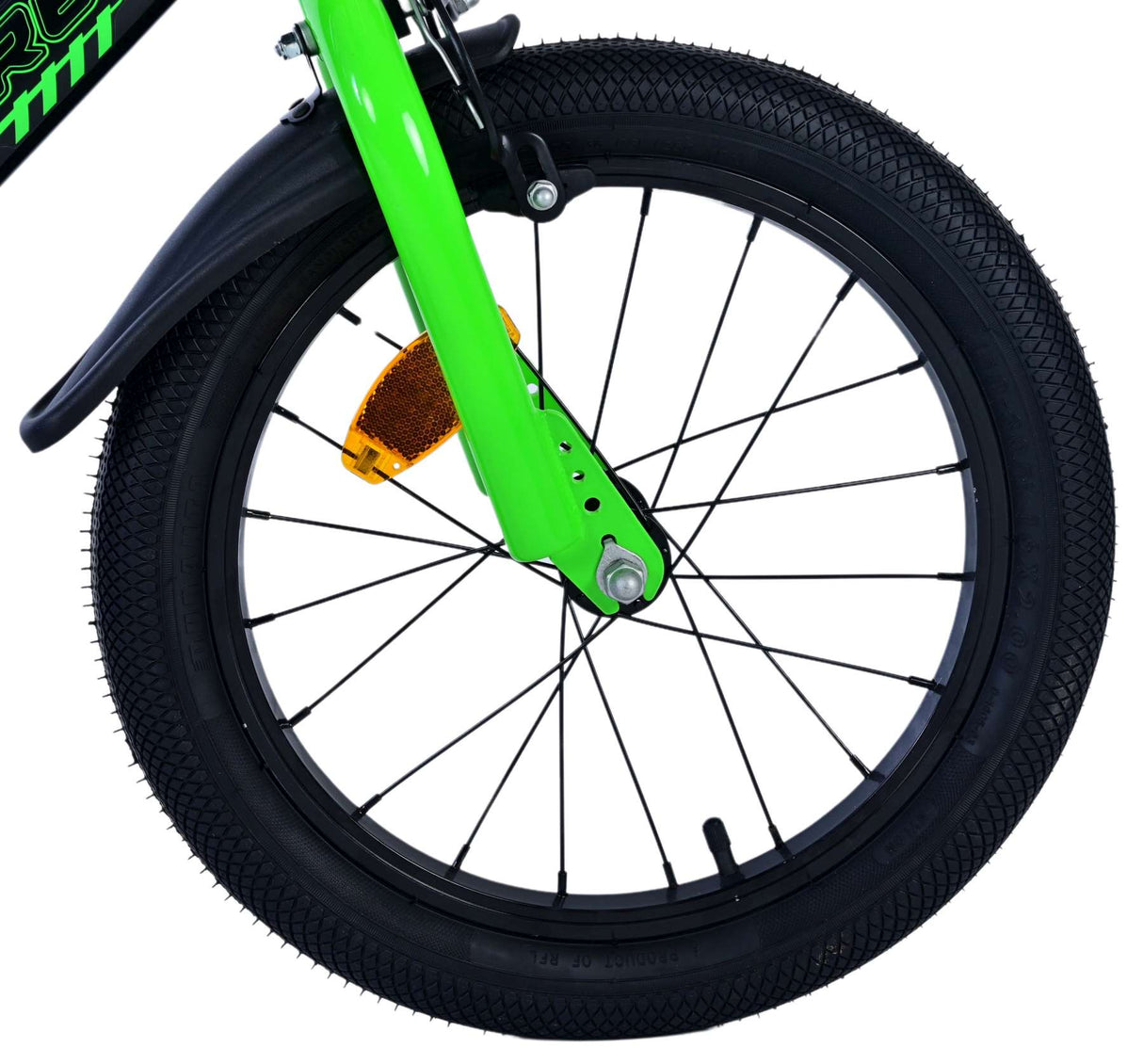 Volare sportivo kinderfiets - jongens - 16 inch - groen zwart