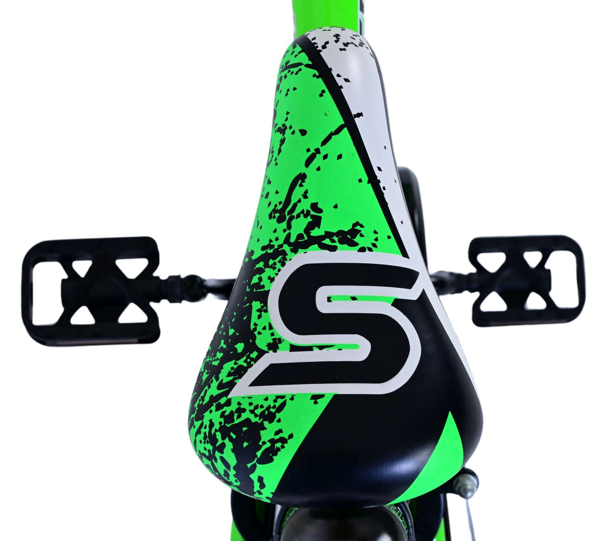 Volare sportivo kinderfiets - jongens - 16 inch - groen zwart - twee handremmen
