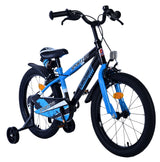 Volare sportivo kinderfiets - jongens - 18 inch - blauw zwart - twee handremmen