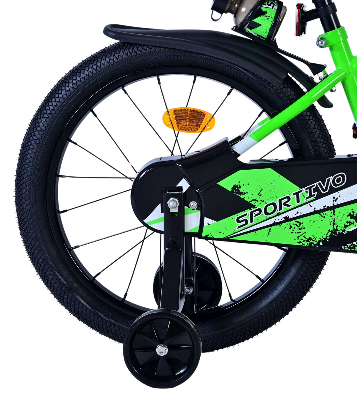 Volare sportivo kinderfiets - jongens - 18 inch - groen zwart
