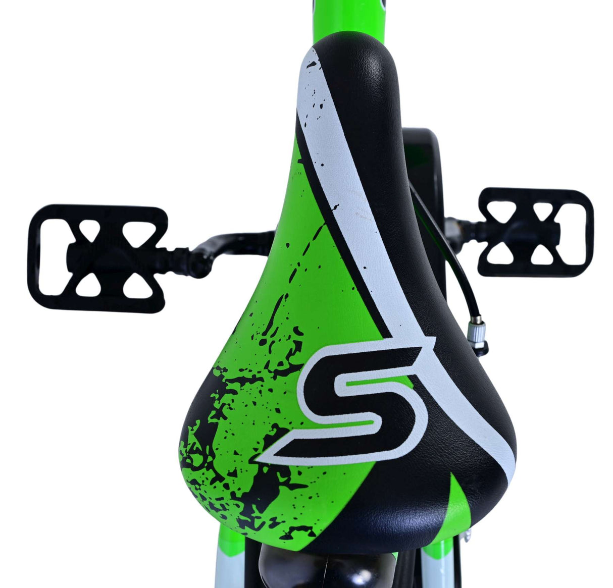 Volare sportivo kinderfiets - jongens - 18 inch - groen zwart - twee handremmen