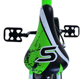 Volare sportivo kinderfiets - jongens - 18 inch - groen zwart - twee handremmen