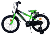 Volare sportivo kinderfiets - jongens - 18 inch - groen zwart - twee handremmen