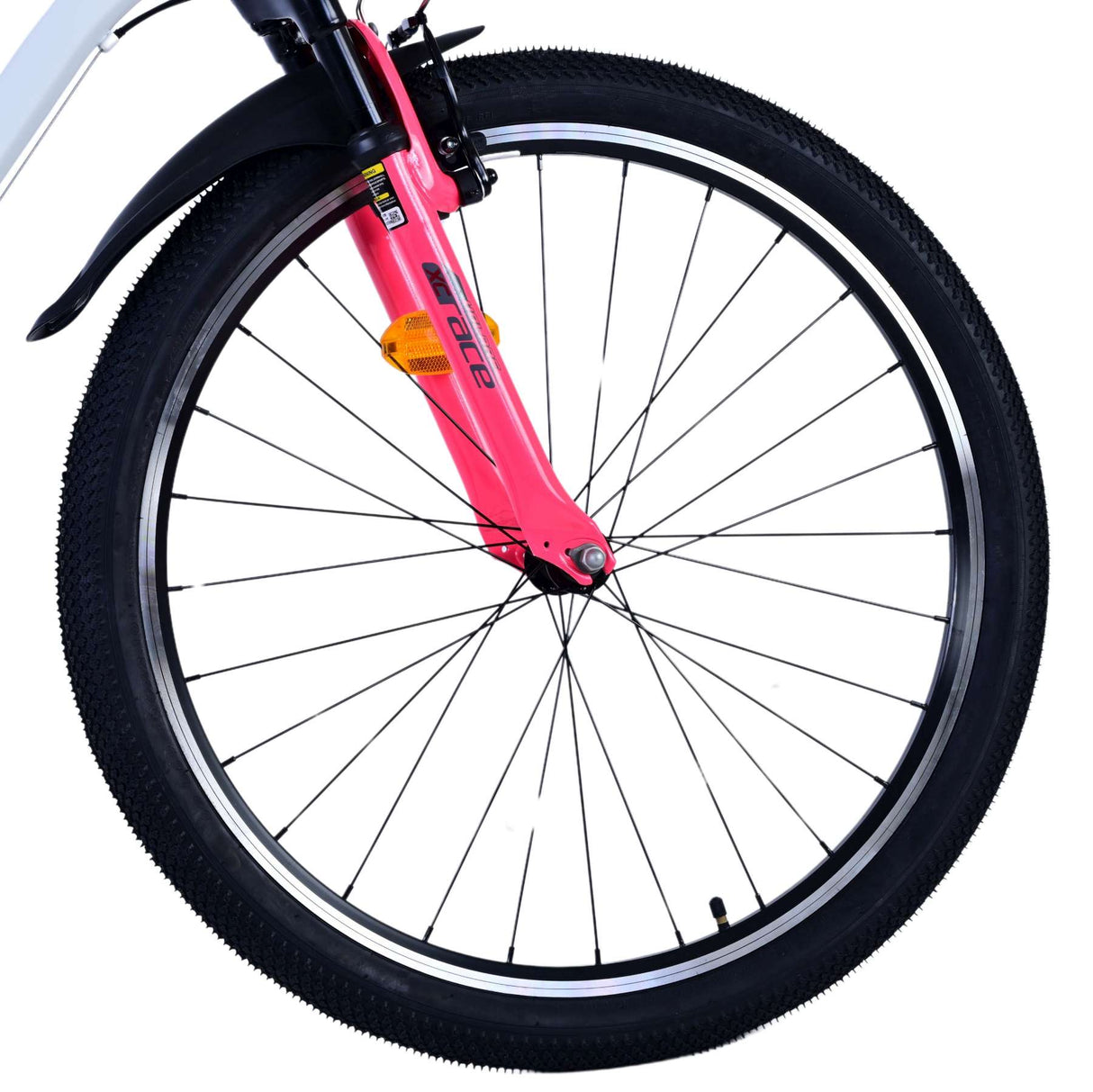 Volare xc race kinderfiets - 26 inch - 21 versnellingen - wit roze