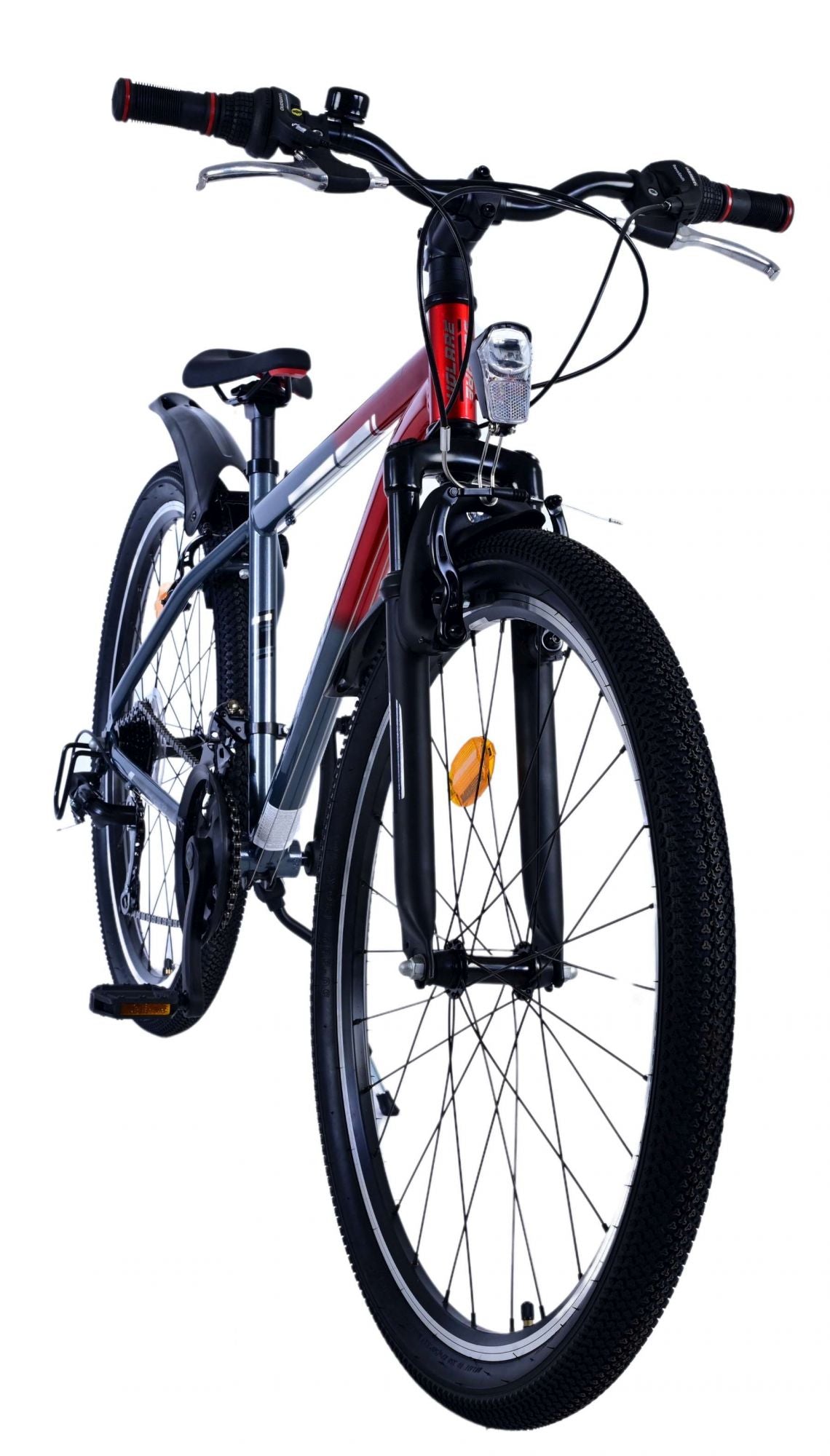 Volare xc race kinderfiets - 26 inch - 21 speed - rood grijs