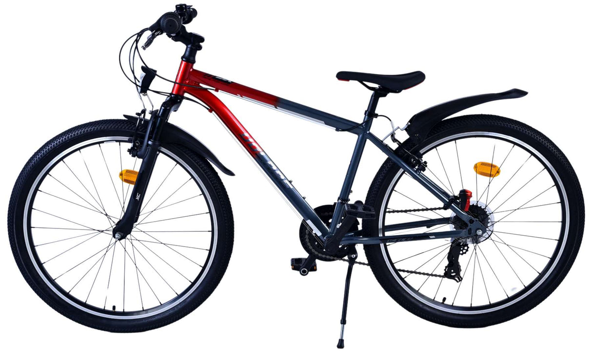 Volare xc race kinderfiets - 26 inch - 21 speed - rood grijs