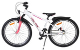 Volare xc race kinderfiets - 24 inch - nexus 3 - wit roze