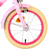 Volare uitstekende kinderfiets - meisjes - 14 inch - roze