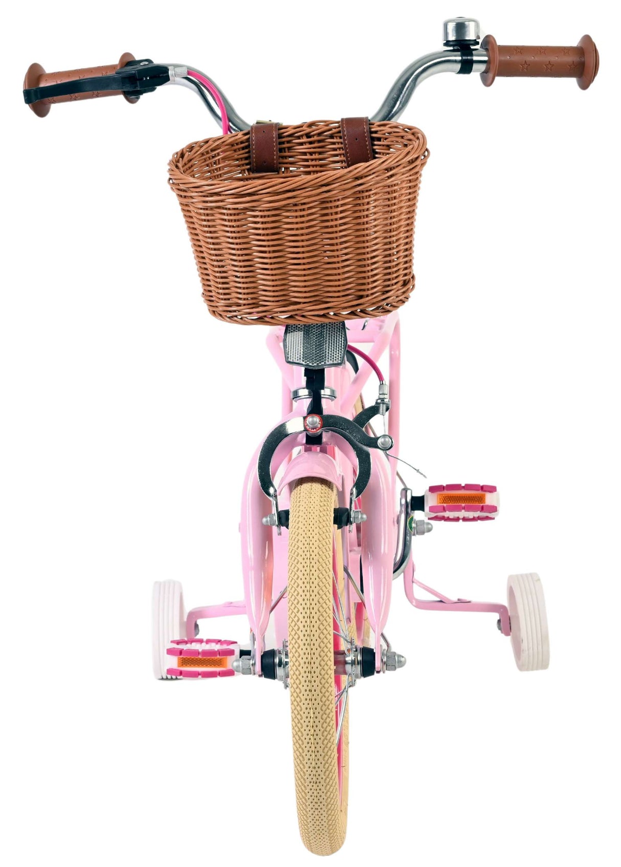 Volare uitstekende kinderfiets - meisjes - 14 inch - roze