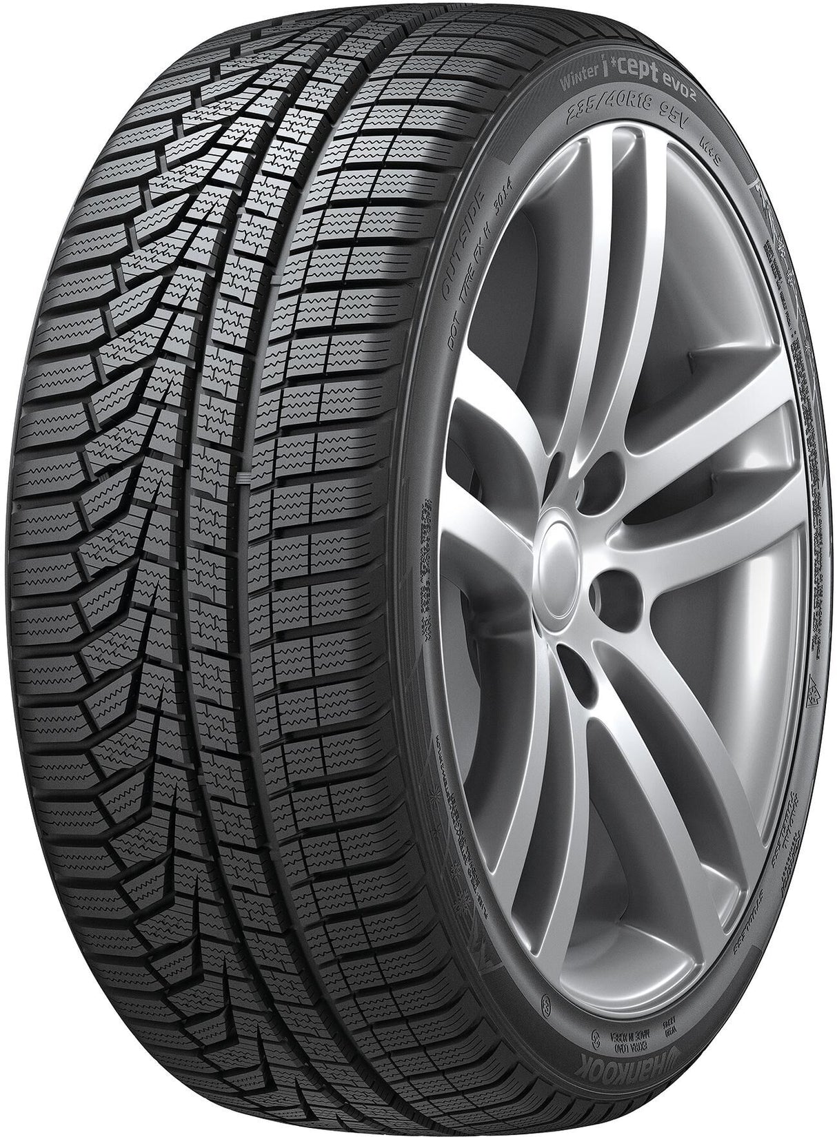 Hankook winterband "i*cept evo2 (w320)" tires wi 215/55r17 98v hankook icept evo2/w320xl