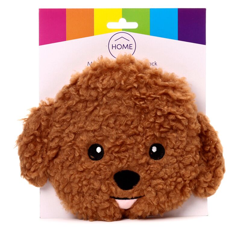 Cavapoo hond hoofd magnetron heatpack lavendel tarwe