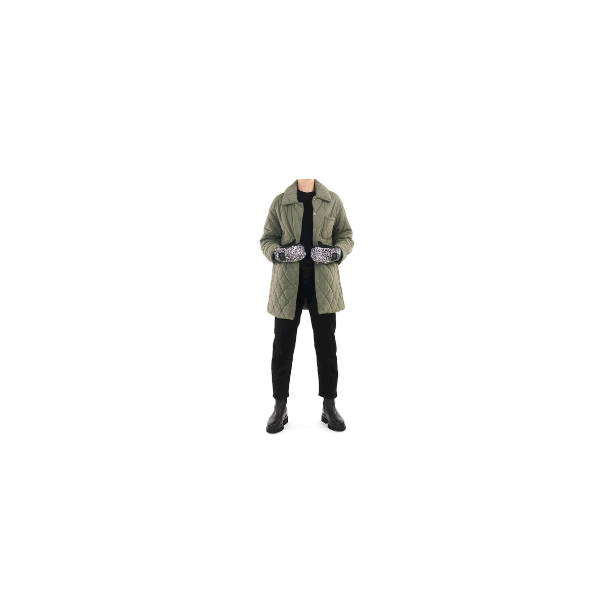 Weathergoods sweden reflecterende wanten luna splatter s m
