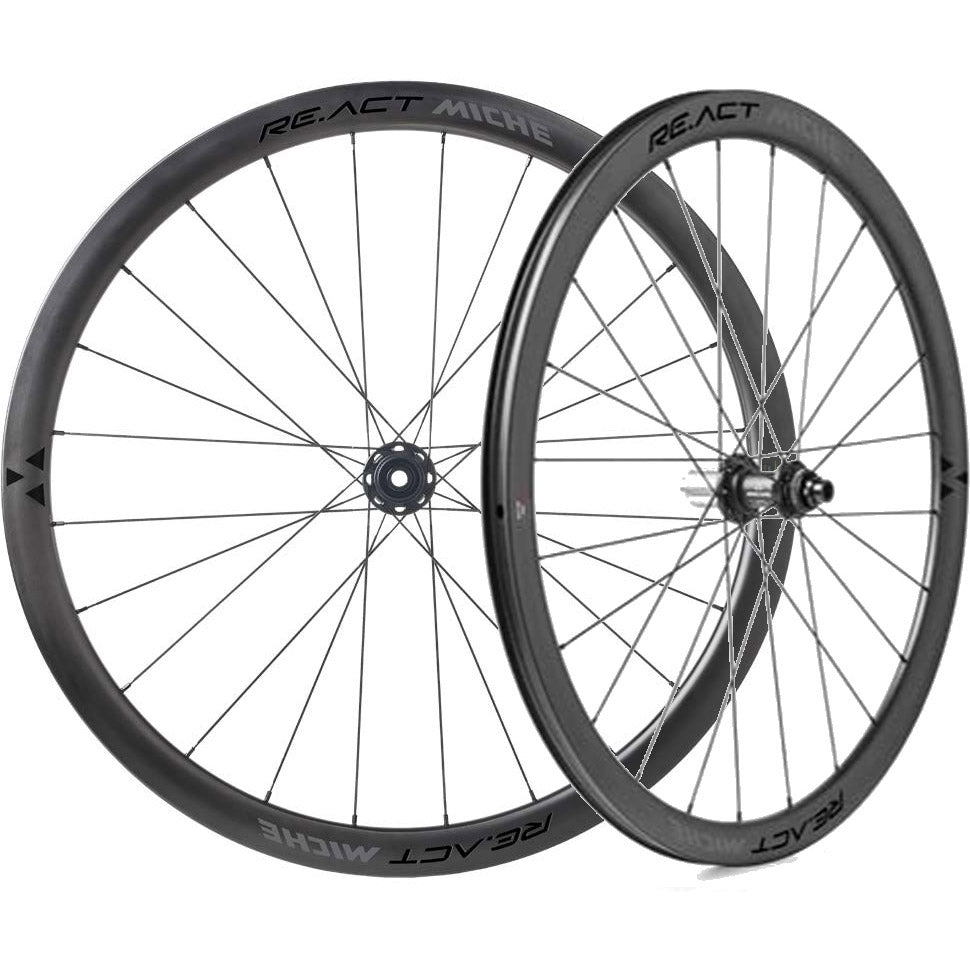 Miche wielset re.act disc tubeless shimano passing