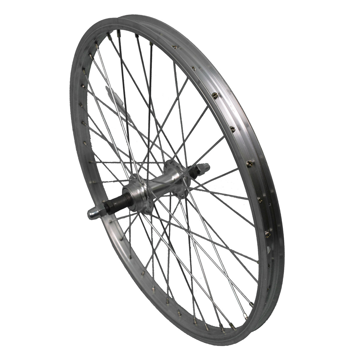 Achterwiel 20-1.75 pion alu alesa 421
