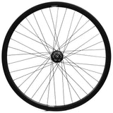 Qibbel voorwiel 28 schijf 475 naaf uitval dutch 19 velg 36g zwart