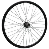Qibbel voorwiel 28 schijf 475 naaf uitval dutch 19 velg 36g zwart