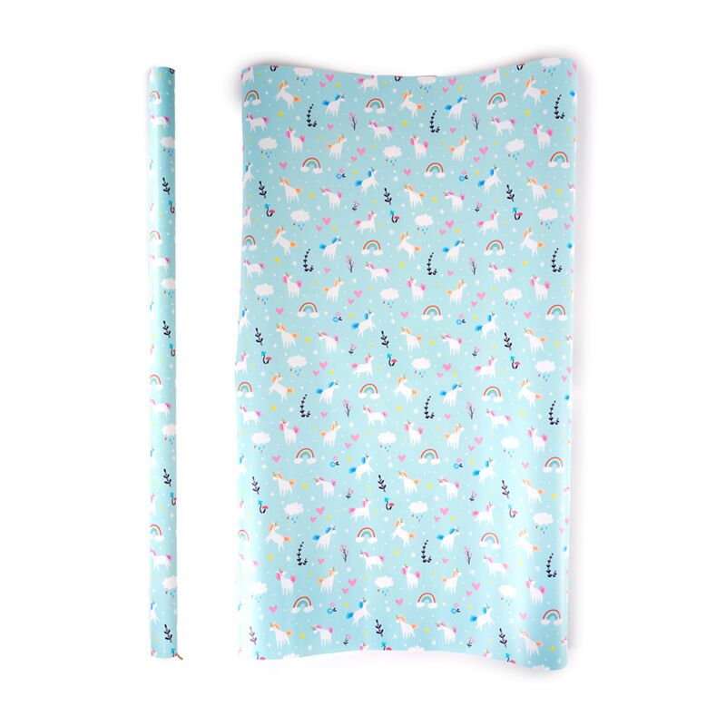 Eenhoorn magie 3m cadeaupapier rol