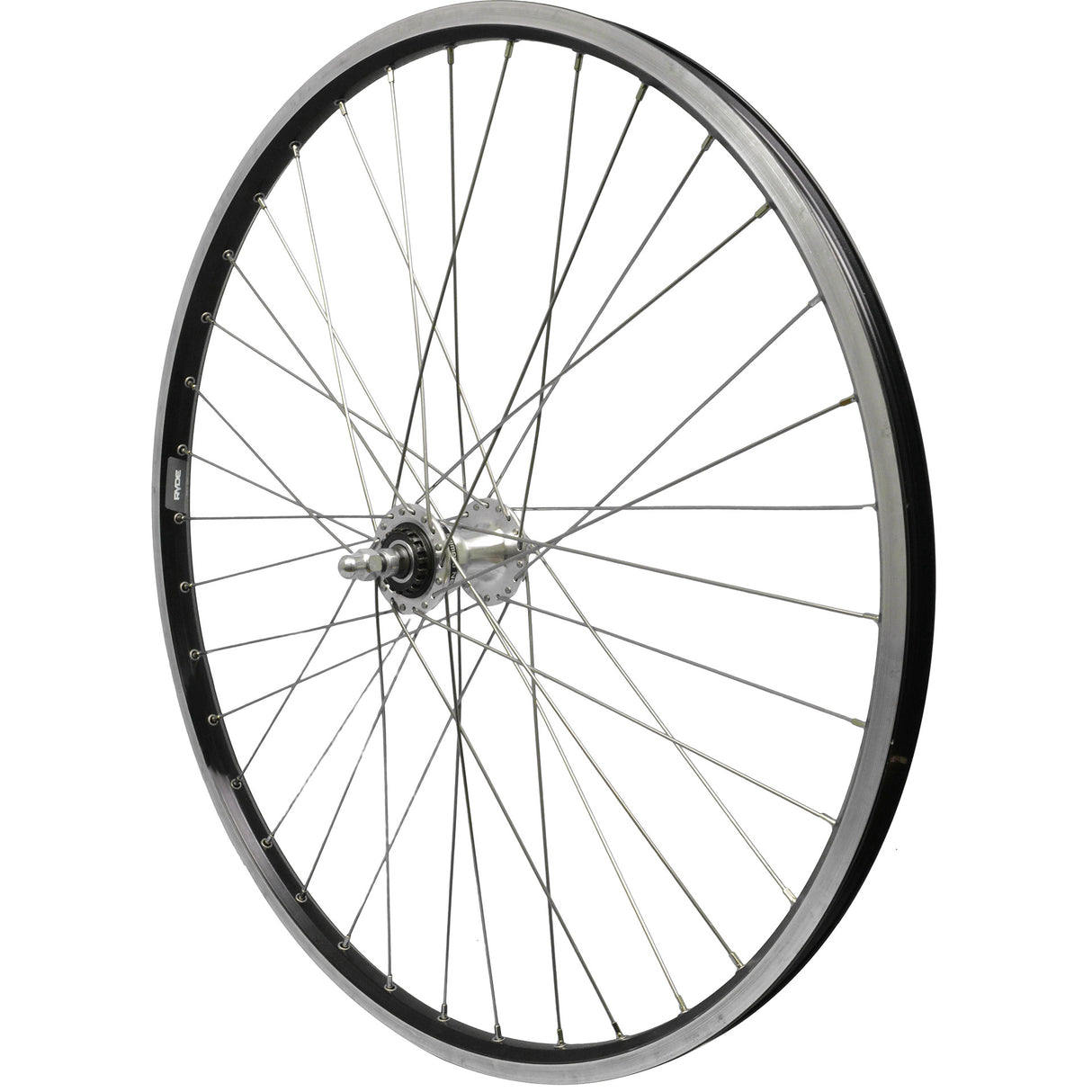 Voorwiel 26 19-559 zac19 zwart rollerbr. aansluit spaak14 rvs