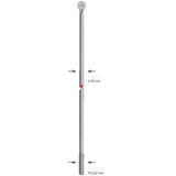 Alpina spaak zink 13-152 zonder nippel zilver (144st)
