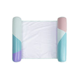 Colorblocking | meerkleurige waterhangmat
