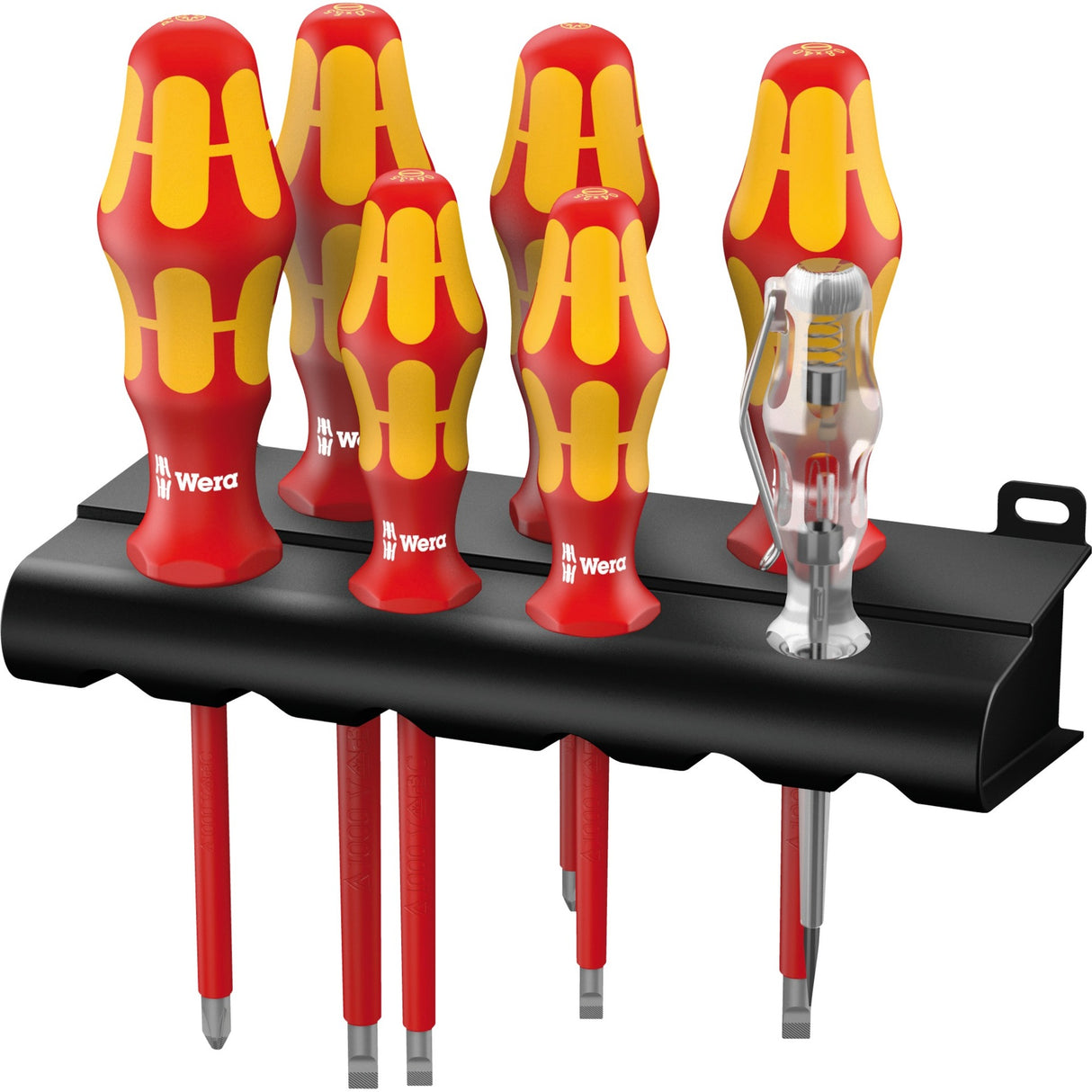 Wera 160 i 165 i 7 Schroevendraaierset Kraftform Plus S