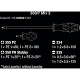 Wera 300 7 Mix 2 schroevendraaierset