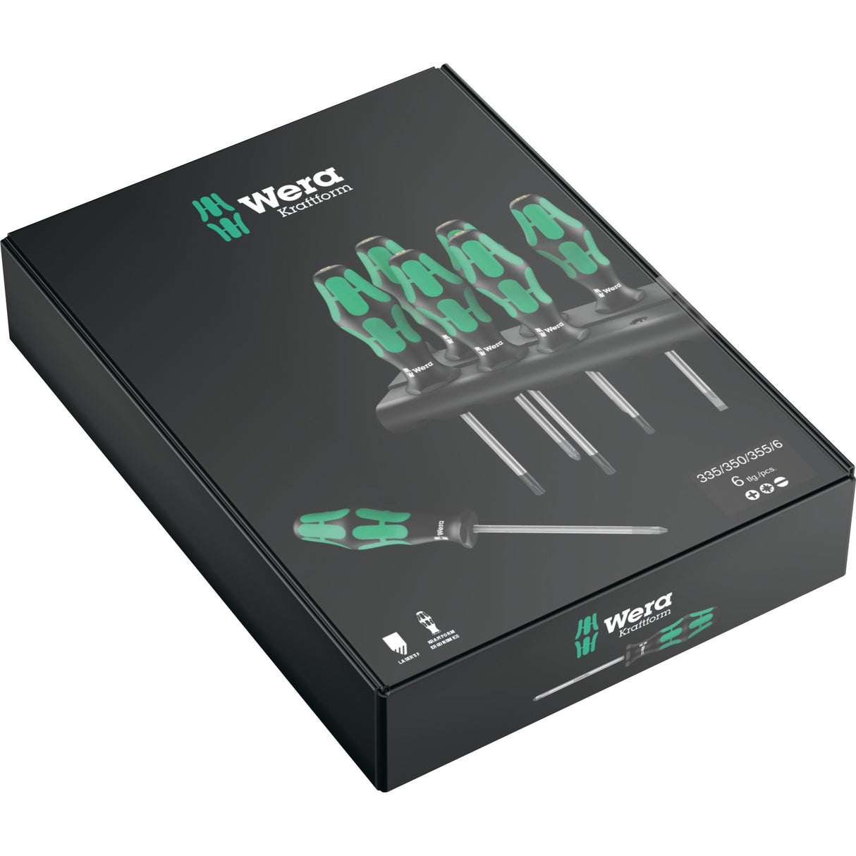 Wera 335 350 355 6 Schroevendraaierset