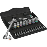 Wera 8100 SA 10 Zyklop Metalen ratelset, 1 4