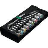 Wera 8100 SA 10 Zyklop Metalen ratelset, 1 4
