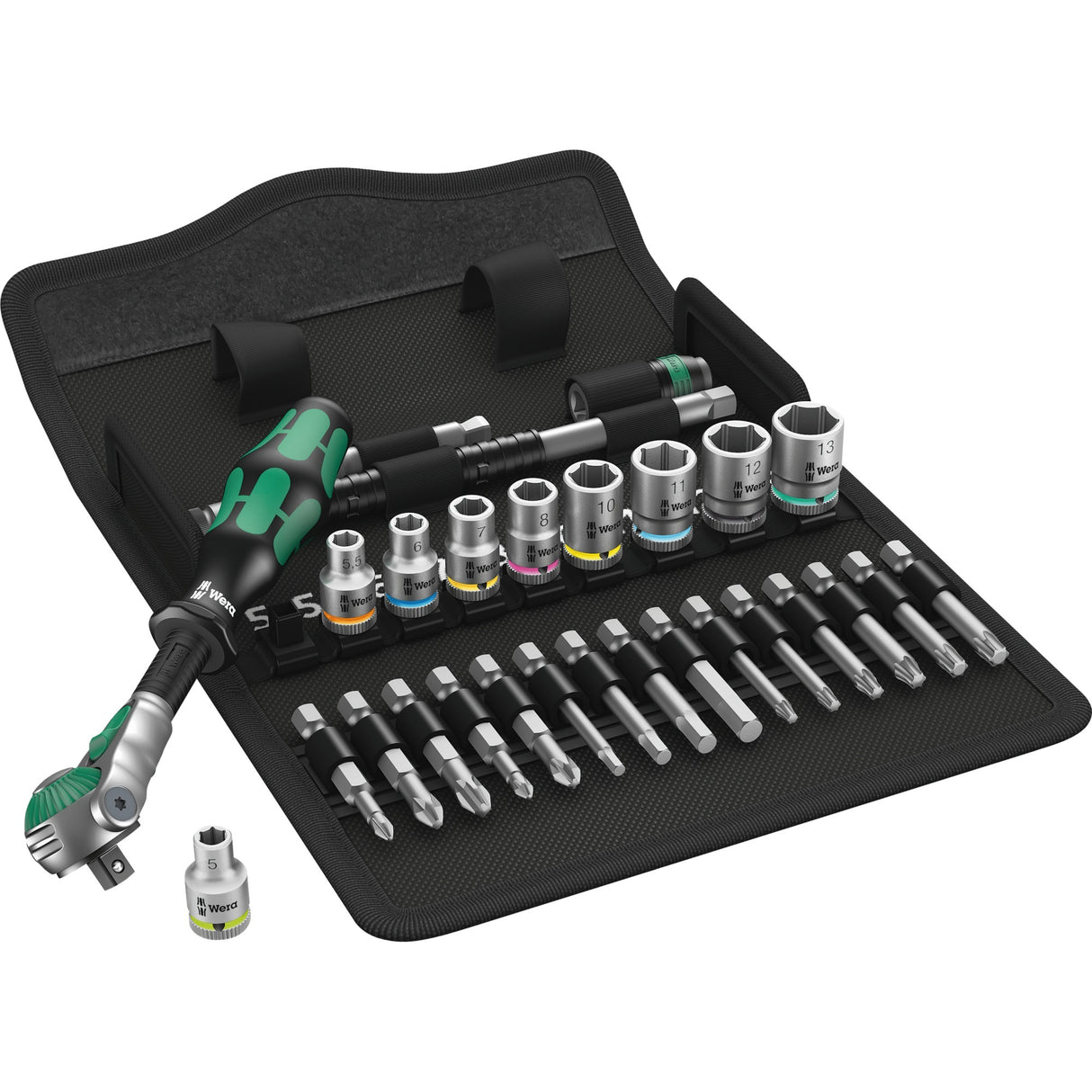 Wera Ratelsleutelset Zyklop 8100 SA